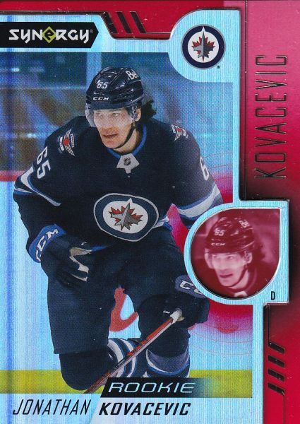 insert RC karta JONATHAN KOVACEVIC 22-23 Synergy Red Rookie Bounty číslo 113